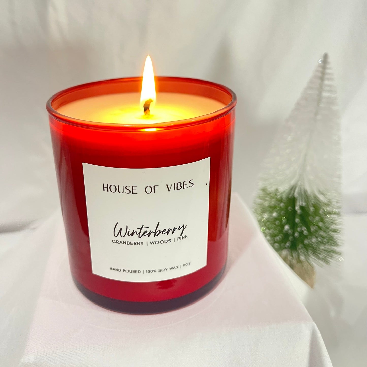 Winterberry 9oz Holiday Candle
