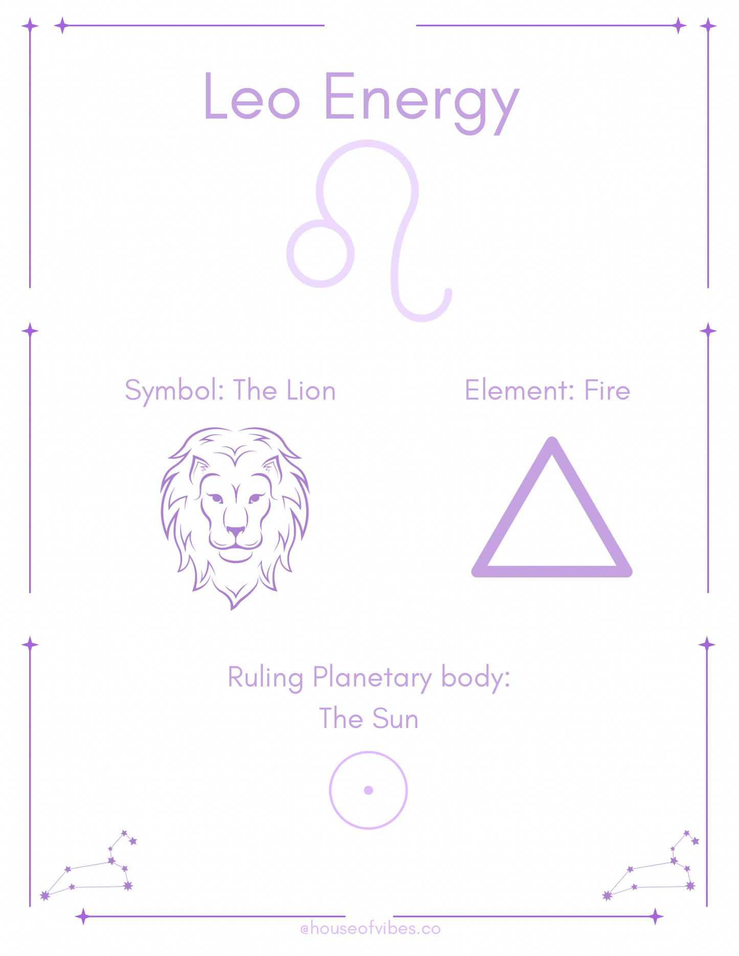 New Moon in Leo Workbook