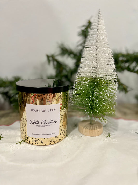 White Christmas 9oz Candle