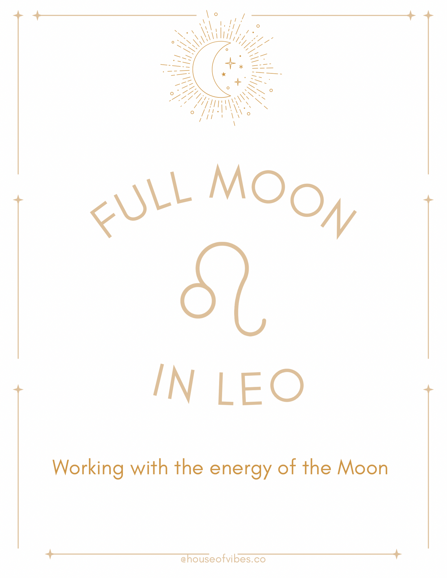 Full Moon in Leo