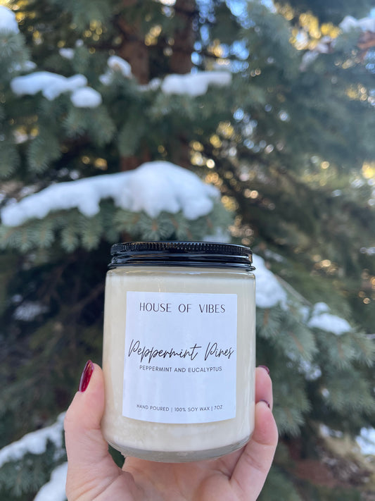 Peppermint Pines Candle