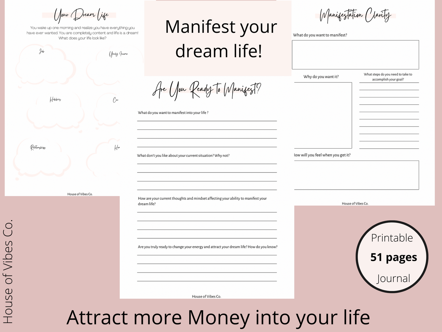 Money Manifestation Journal