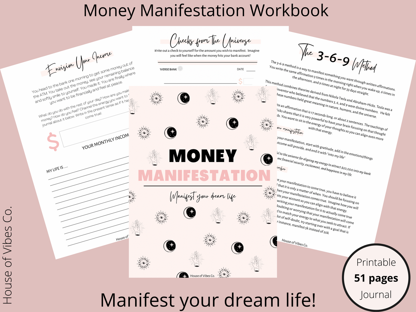 Money Manifestation Journal
