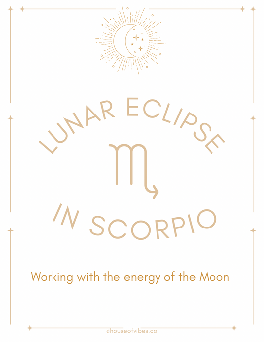 Full Moon Eclipse in Scorpio