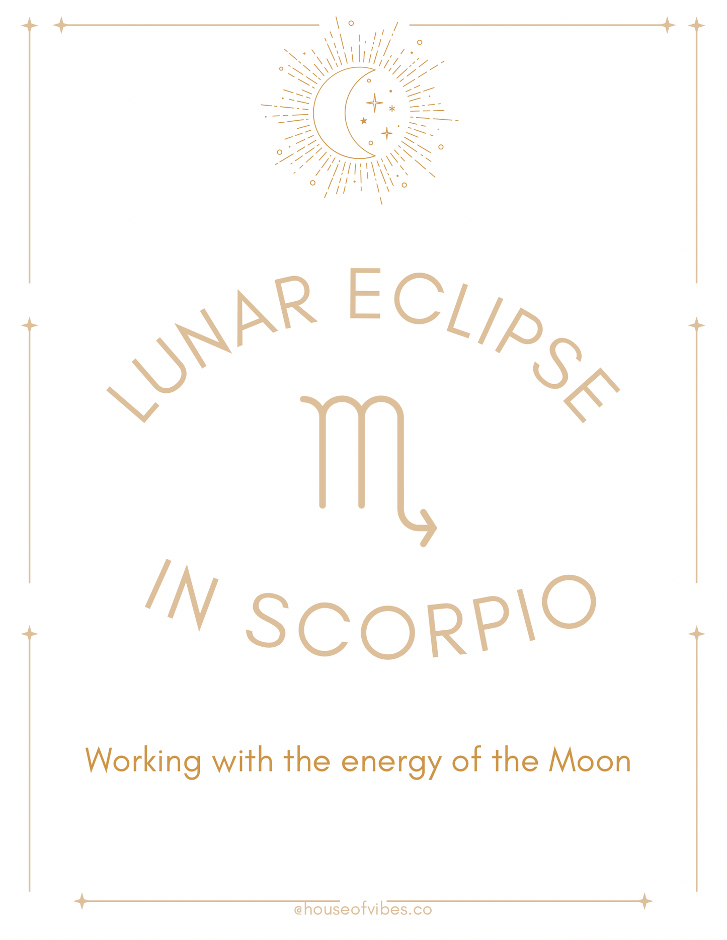 Full Moon Eclipse in Scorpio Workbook