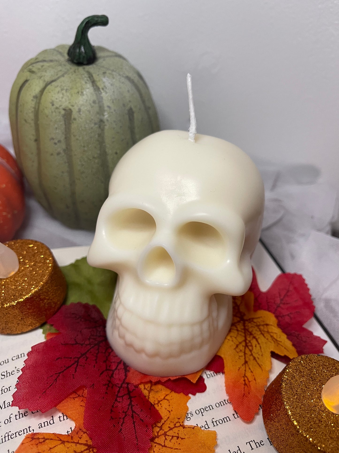 Skull Scented Candle