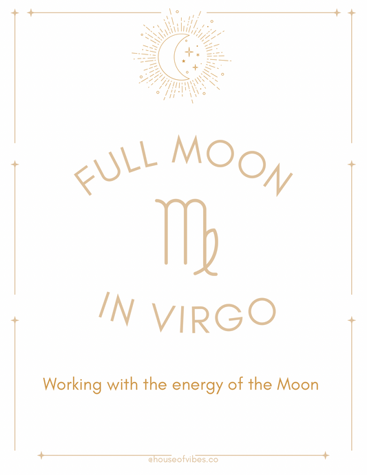 Virgo Full Moon Workbook
