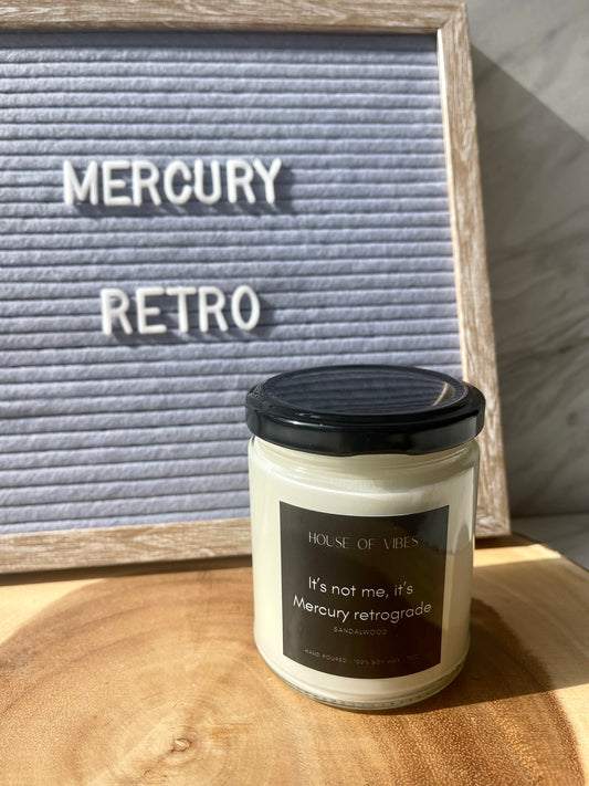 Mercury Retrograde Candle